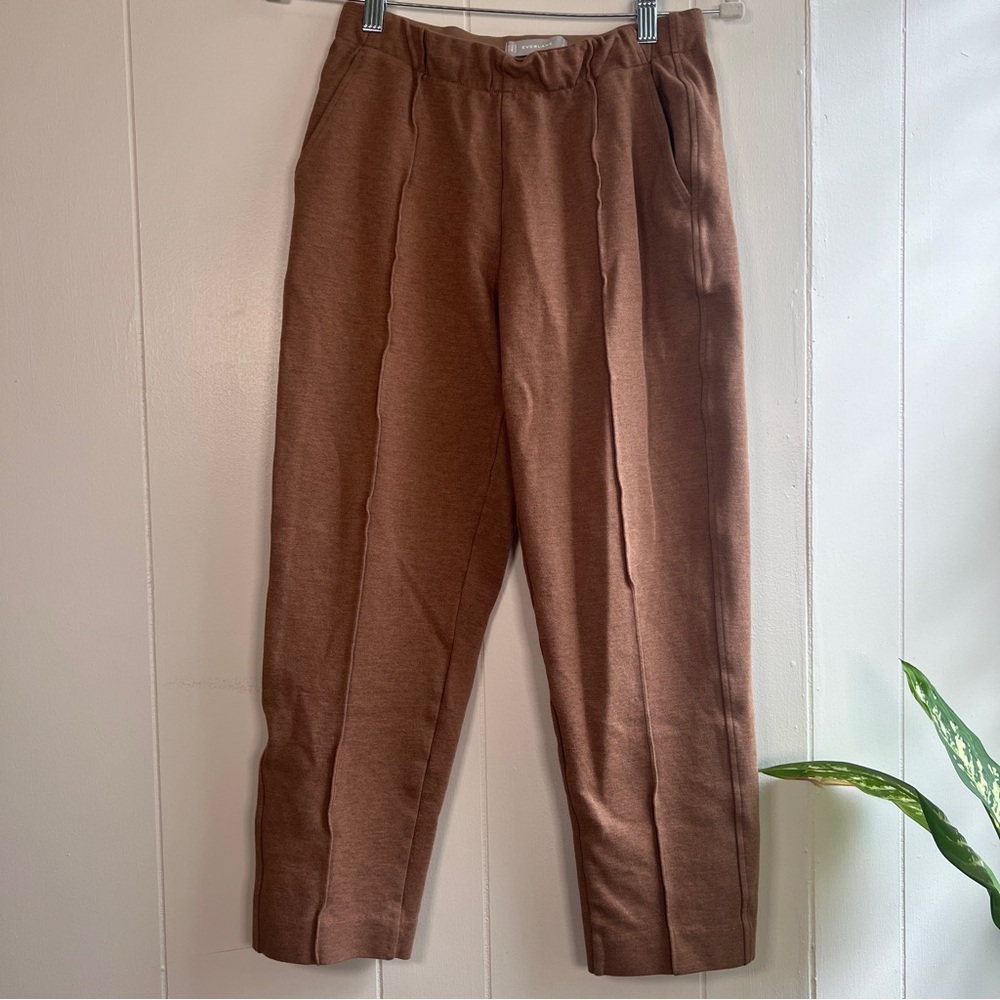 Everlane The Dream Pant pull on Joggers in Heathered  Auburn sz S